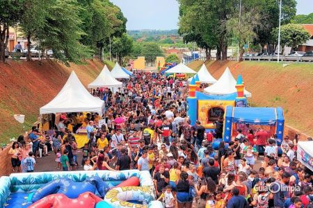 Avenida dos Olimpienses recebe mais uma edição do Festival das Crianças com diversas atividades gratuitas