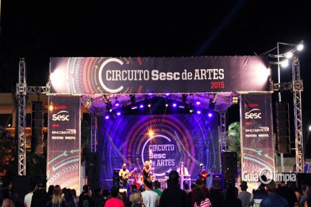 Circuito Sesc de Artes oferece programação cultural gratuita em Olímpia