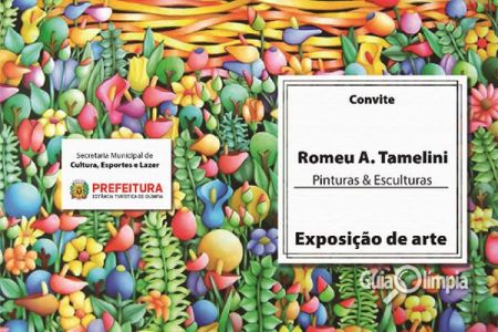 Romeu Tamelini assina exposição de arte na Casa de Cultura