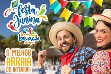 Festa junina do Hot Beach será aberta a não-hóspedes