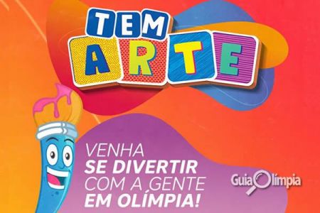 Olímpia prepara 1º TEM Arte com diversas atrações gratuitas para as famílias