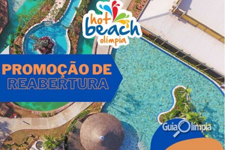 Promoção de reabertura do Hot Beach: morador de Olímpia paga só R$ 45,00 nesta quinta e sexta