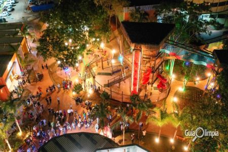 Inaugurada a Vila Guarani, a diversão de final de tarde e noite do Hot Beach