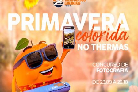 Thermas dos Laranjais lança concurso de fotografia com tema da Primavera