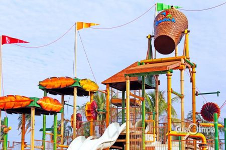  Parque Aquático Infantil do Hot Beach Atrações Aquáticas