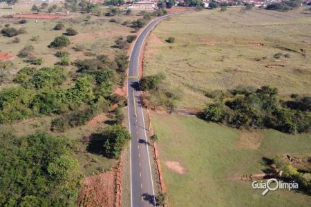 Estrada Rural José Recco ganha sinalização de solo