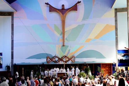 Missa em comemoração aos 100 anos da Paróquia de São João Batista