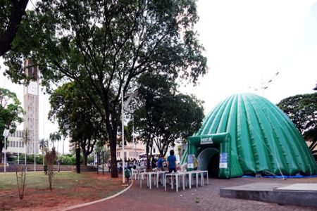 Mostra Itinerante é realizada na Praça Rui Barbosa