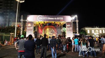 Circuito Sesc de Artes oferece programação cultural gratuita em Olímpia